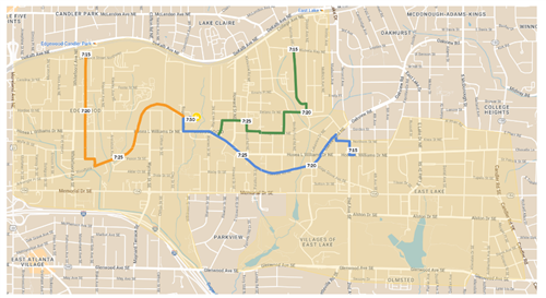 routes